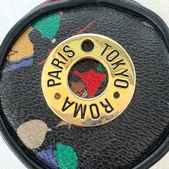 Italian Leather Round Coin Purse | Piero Guidi Style - Picture 9 of 11